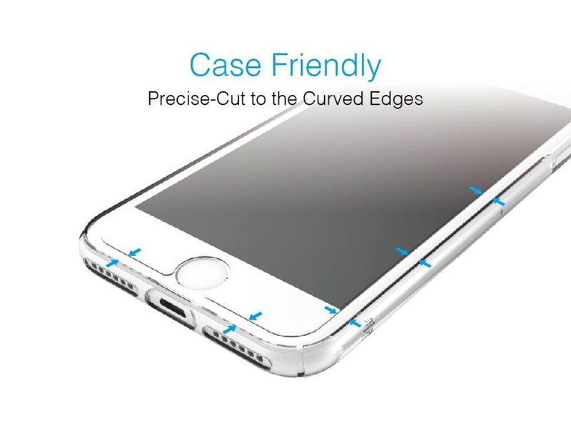 Just Mobile Xkin™ 3D Tempered Glass for iPhone 7/8