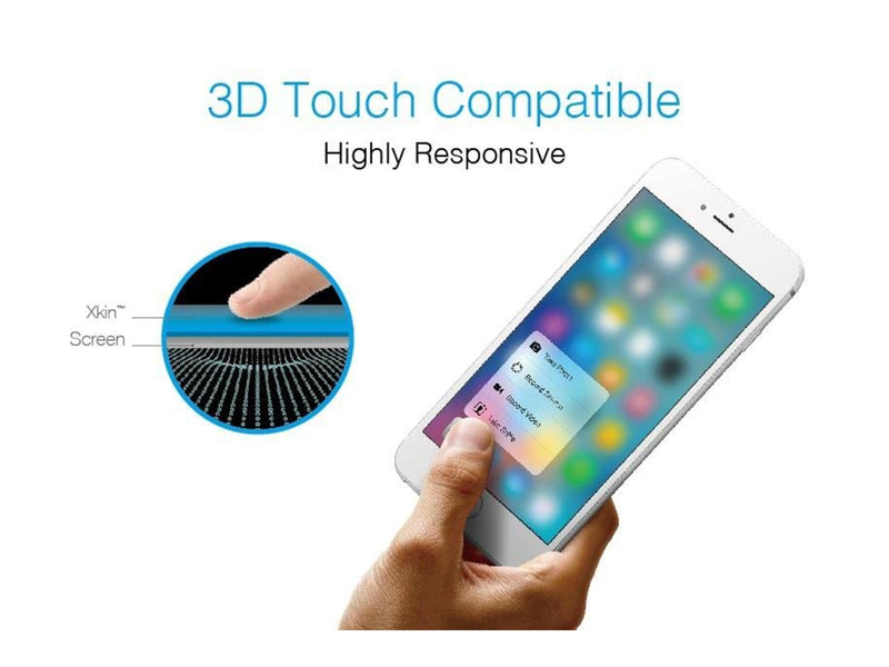 Just Mobile Xkin™ 3D Tempered Glass for iPhone 7/8