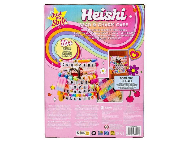 Just My Style Heishi Bead And Charm Case