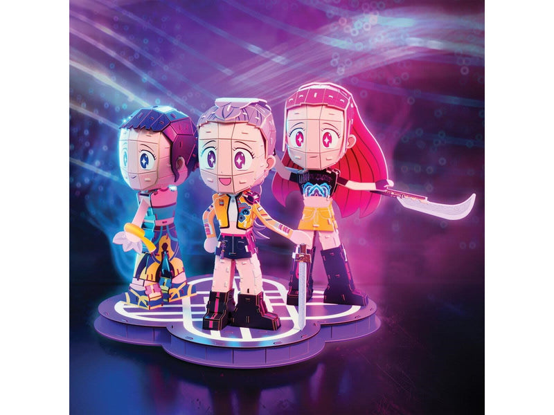 K POP KPDH 4D Build Huntrix Chibi Set 3D Puzzle