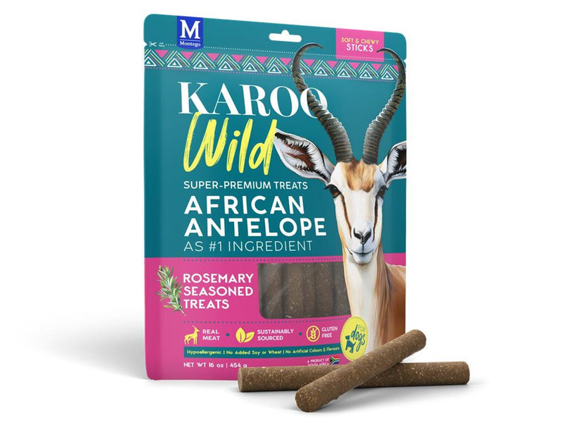KAROO -  wild sticks - African antelope with rosmary 454 g