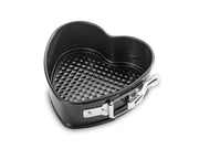 KÜCHENPROF Bageform hjerte 12cm sort