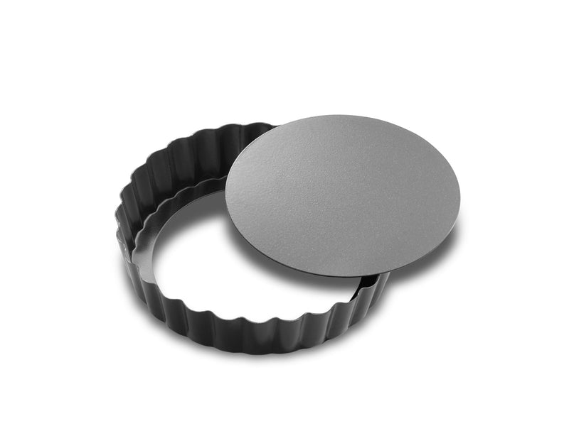 KÜCHENPROF Bageforme sort 4stk 12cm