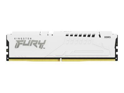 Kingston FURY™ Beast DDR5 Speicher 64GB 5200MT/s CL40 DIMM (2er-Kit) Weiß XMP