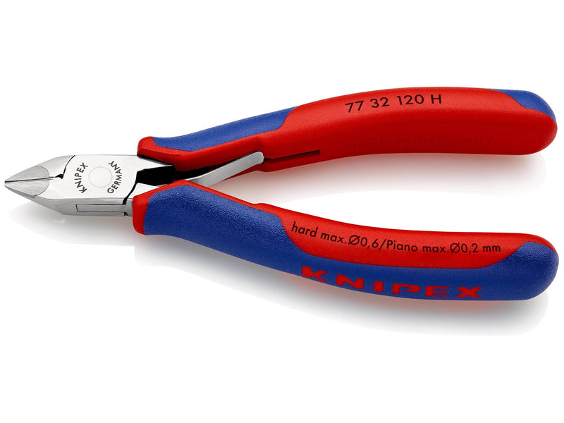 KNIPEX Elektronik-Seitenschneider, mit eingesetzter Hartmetallschneide