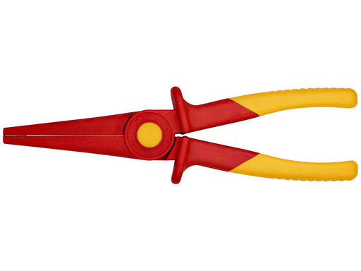 KNIPEX Flachrundzange aus Kunststoff, isolierend