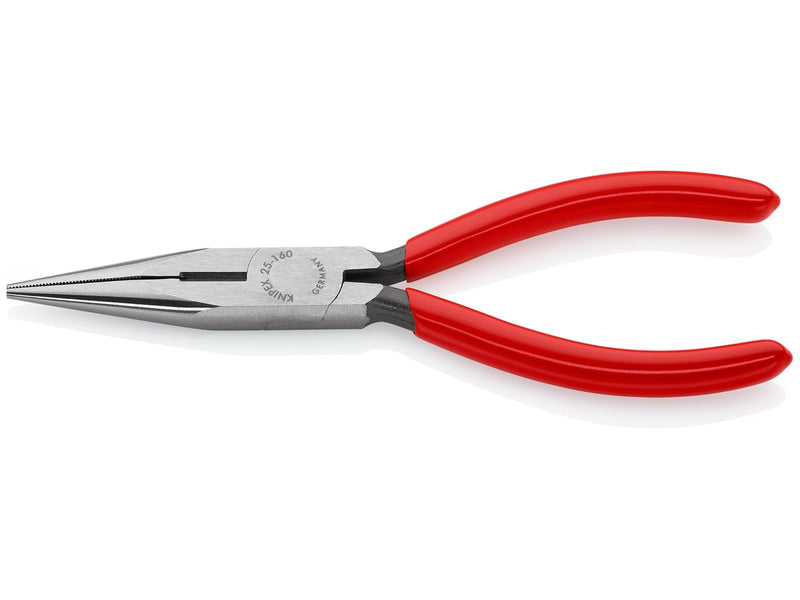 KNIPEX Flachrundzangen mit Schneide, (Radiozangen)