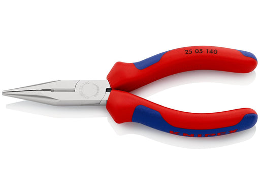 KNIPEX Flachrundzangen mit Schneide, (Radiozangen)
