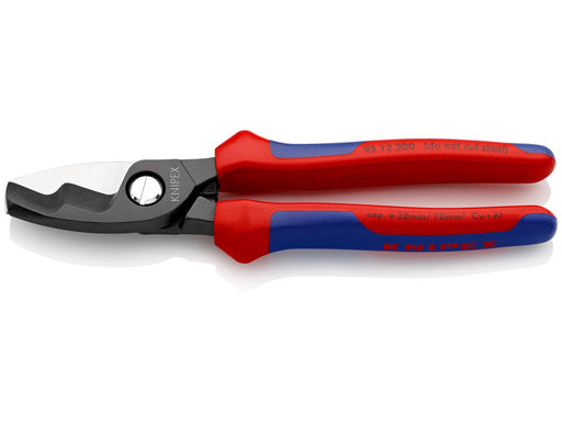 KNIPEX Kabelscheren, mit Doppelschneide