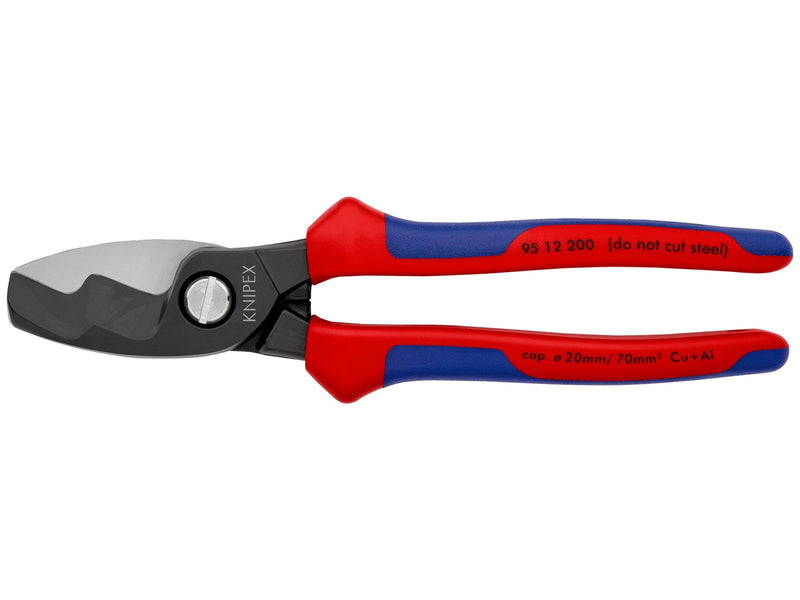 KNIPEX Kabelscheren, mit Doppelschneide
