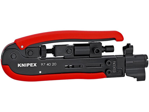 KNIPEX Kompressionswerkzeug, für Koaxial-Stecker