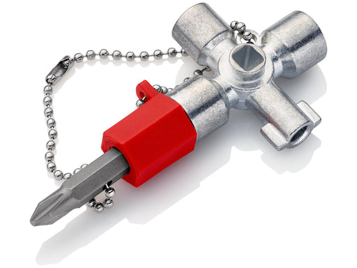 KNIPEX Schaltschrankschlüssel, für gängige Schränke und Absperrsysteme