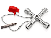 KNIPEX Schaltschrankschlüssel, für gängige Schränke und Absperrsysteme