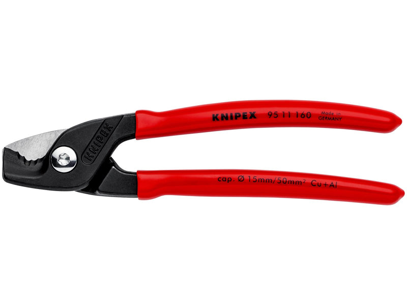 KNIPEX StepCut, Kabelscheren mit Stufenschnitt