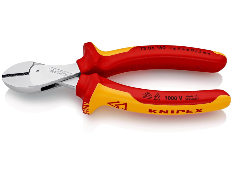 KNIPEX X-Cut®, Kompakt-Seitenschneider, hochübersetzt