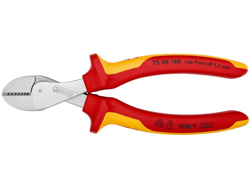 KNIPEX X-Cut®, Kompakt-Seitenschneider, hochübersetzt