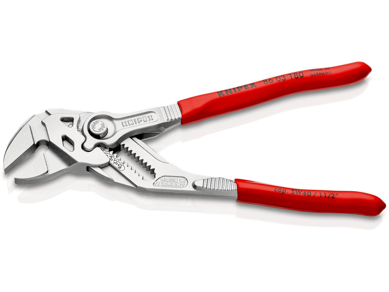 KNIPEX Zangenschlüssel, Zange und Schraubenschlüssel in einem Werkzeug
