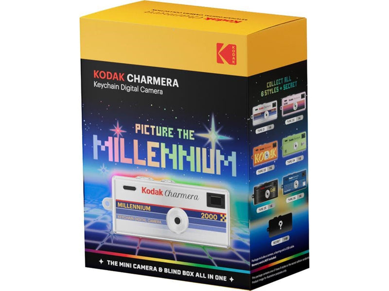 KODAK Charmera Millennium Keychain Digital Camera - Blind Box (1 pc assorted)