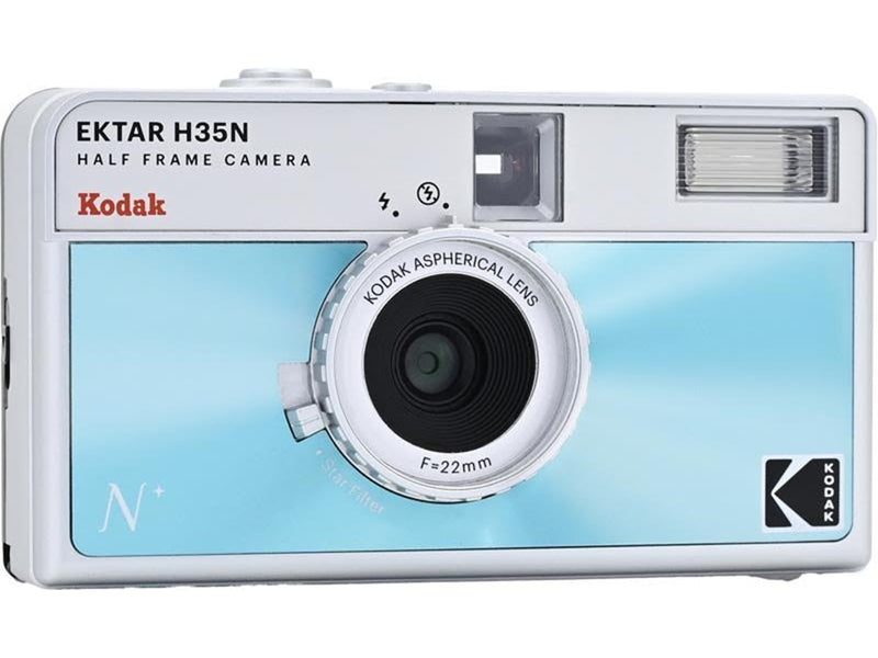 KODAK EKTAR H35N Camera Glazed Blue