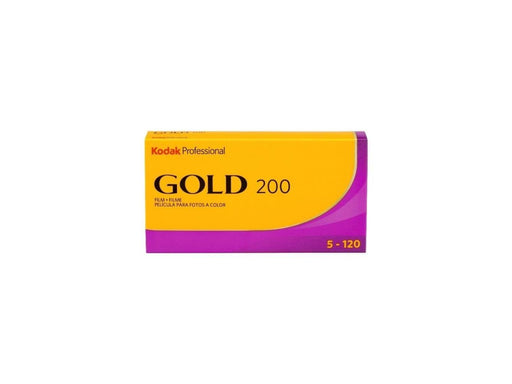 KODAK Gold 200 Color Negative Film 120 Roll Film 5-Pack