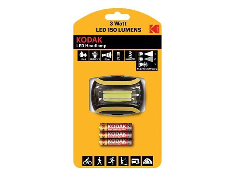 KODAK LED Headlamp - 150 Lumen