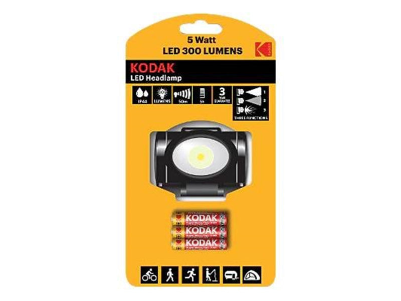 KODAK LED Headlamp 300 Lumen