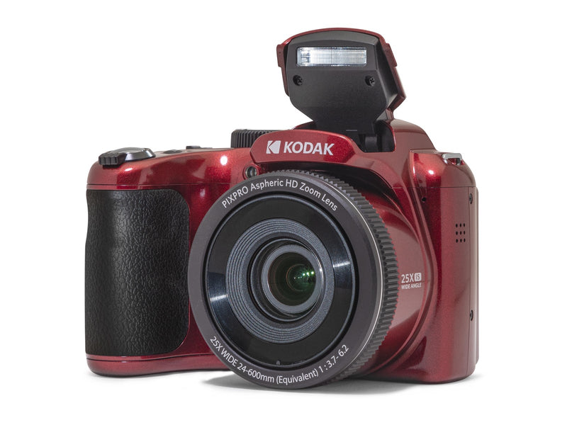 KODAK Pixpro Astro Zoom AZ255 Red - Bridge Digital Camera