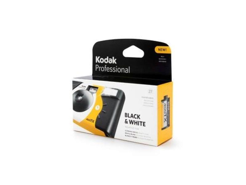 KODAK Professional Tri-X 400 B&W Negative Film Single Use Camera 27 Exposures
