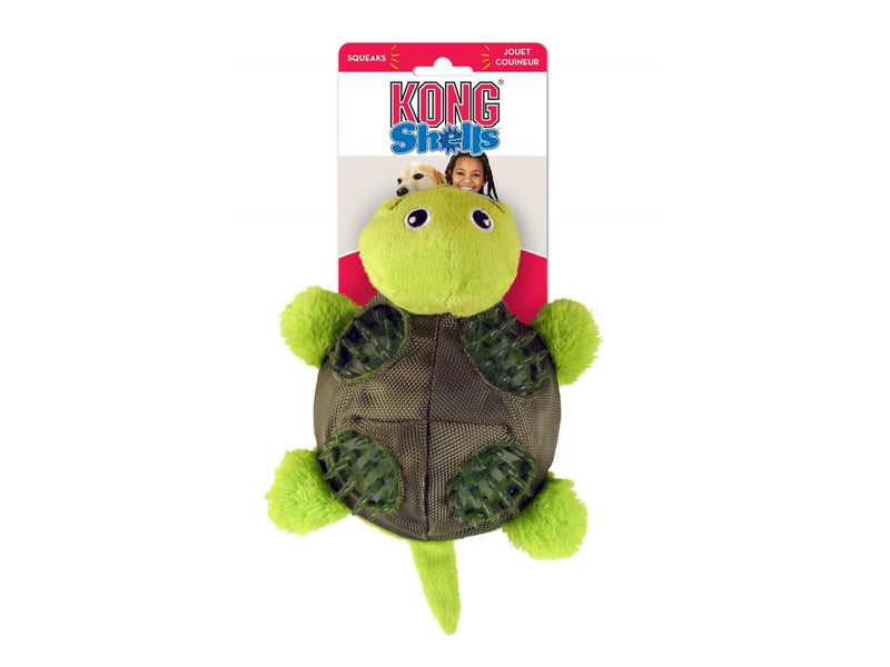 KONG Dog Toy Shells Turtle 23cm