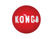 KONG Dog Toy Signature Balls Large 8cm (2-Pack)