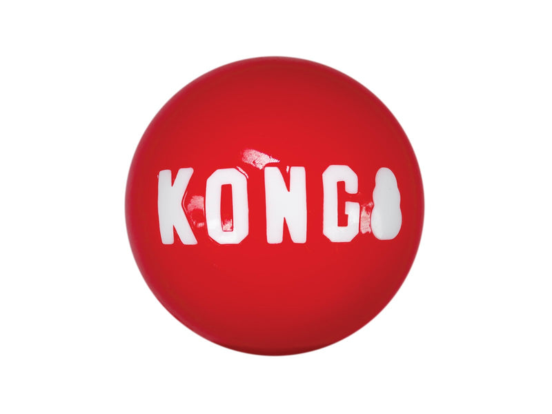 KONG Dog Toy Signature Balls Large 8cm (2-Pack)