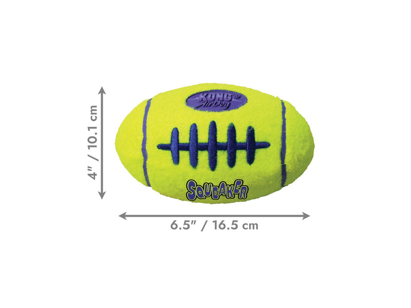 KONG Hundespielzeug AirDog Squeaker Football Large 16.5cm