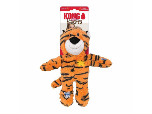 KONG Wild Knots Tiger Squeak Toy M/L