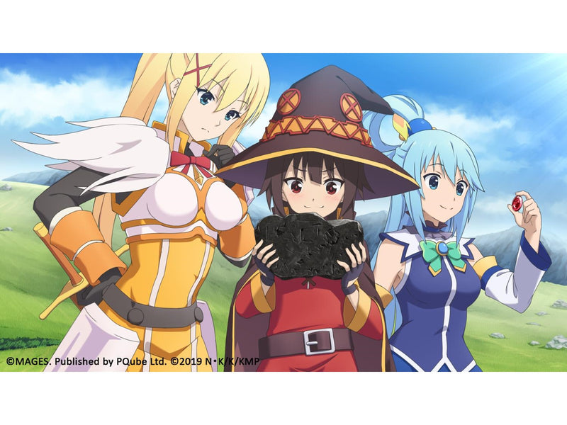 KONOSUBA: God's Blessing on This Wonderful World! Love for These Clothes of Desire! - Nintendo Switch - Visual Novel - PEGI 12