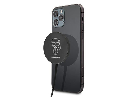 Karl Lagerfeld 15W Wireless Charger with MagSafe - Black