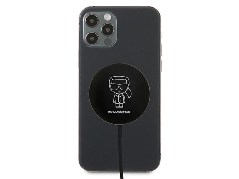 Karl Lagerfeld 15W Wireless Charger with MagSafe - Black