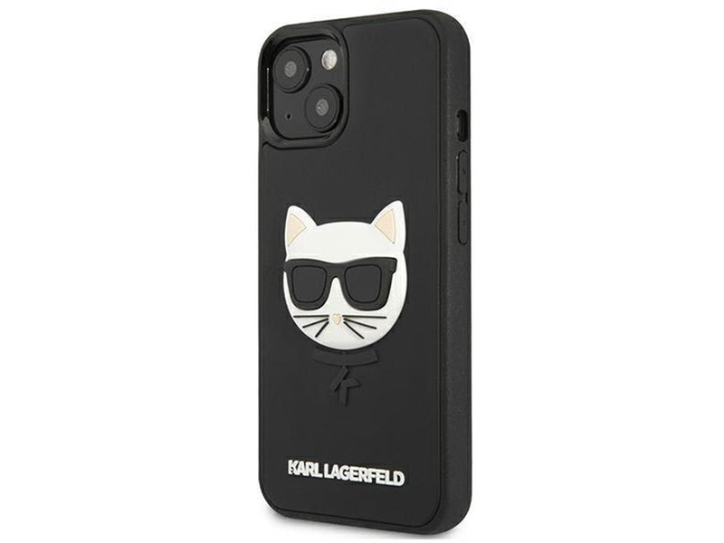 Karl Lagerfeld 3D Rubber Choupette Case for iPhone 13 mini - Black