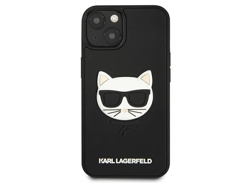 Karl Lagerfeld 3D Rubber Choupette Case for iPhone 13 mini - Black