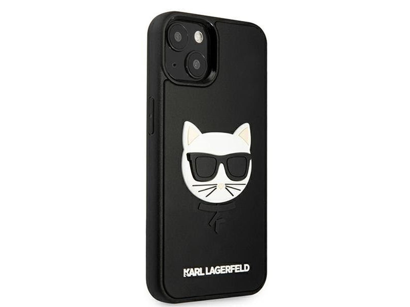 Karl Lagerfeld 3D Rubber Choupette Case for iPhone 13 mini - Black