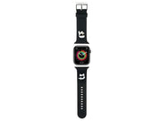 Karl Lagerfeld 3D Rubber Karl&Choupette Heads strap for Apple Watch 38/40/41mm - black