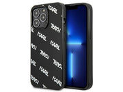 Karl Lagerfeld Allover Case for iPhone 13 Pro / iPhone 13 - Black