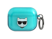 Karl Lagerfeld Choupette AirPods Pro Case - Blue