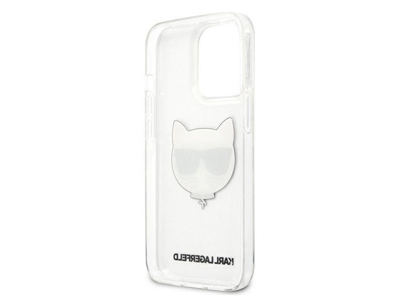Karl Lagerfeld Choupette Head Case for iPhone 13 Pro Max - Transparent