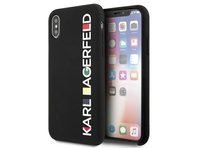 Karl Lagerfeld Glossy Bauhaus iPhone X/XS Case - Black