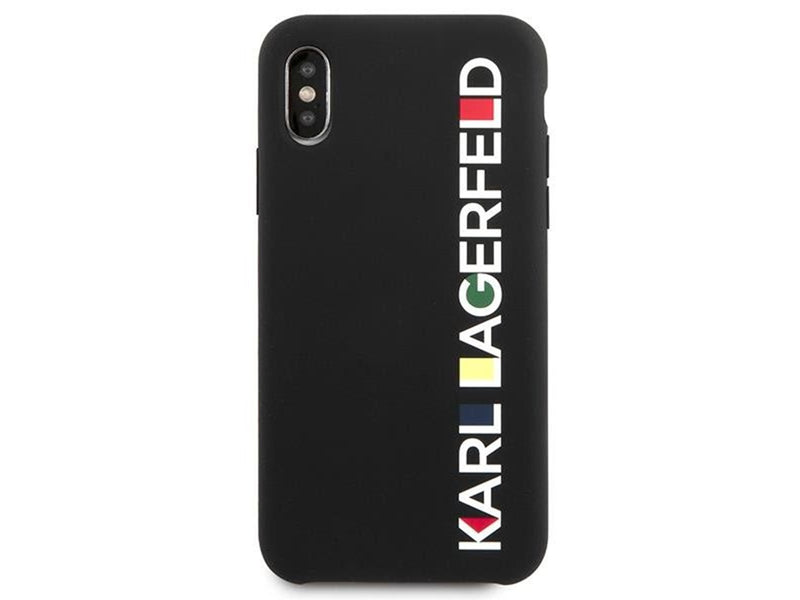 Karl Lagerfeld Glossy Bauhaus iPhone X/XS Case - Black