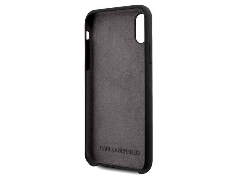 Karl Lagerfeld Glossy Bauhaus iPhone X/XS Case - Black