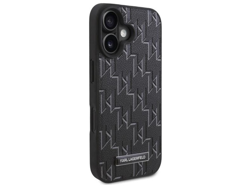 Karl Lagerfeld Hot Stamp Magsafe iPhone 16 Case - Black