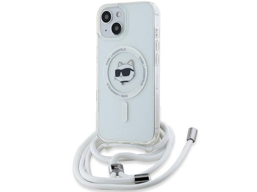 Karl Lagerfeld IML Choupette Head & Cord MagSafe case for iPhone 13 / 14 / 15 - transparent