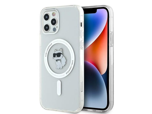 Karl Lagerfeld IML Choupette MagSafe case for iPhone 12 / 12 Pro - transparent