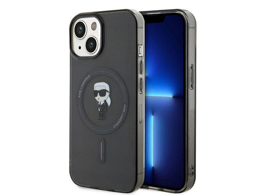 Karl Lagerfeld IML Ikonik MagSafe case for iPhone 15 - black